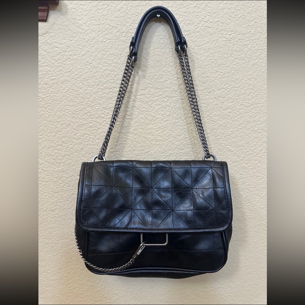 Zara Soft Rock Chain Shoulder Bag